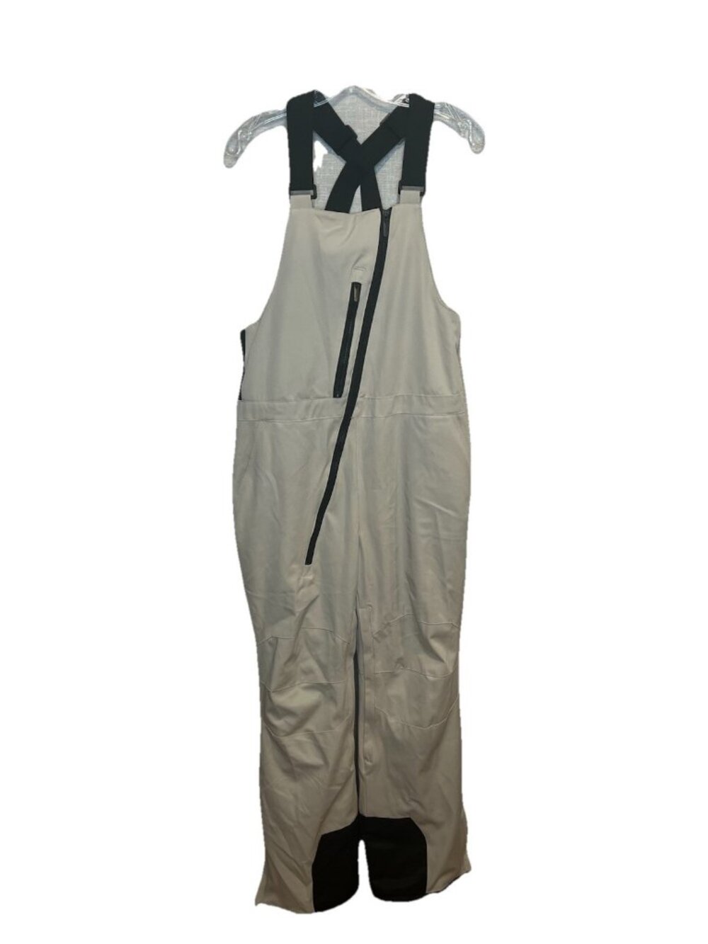 Searipe Snow Bibs Overalls Womens Small Beige White Waterproof Ski Snowboard S